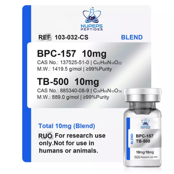 TB 500 + BPC-157 - 10mg_10mg -Research Peptide Combination