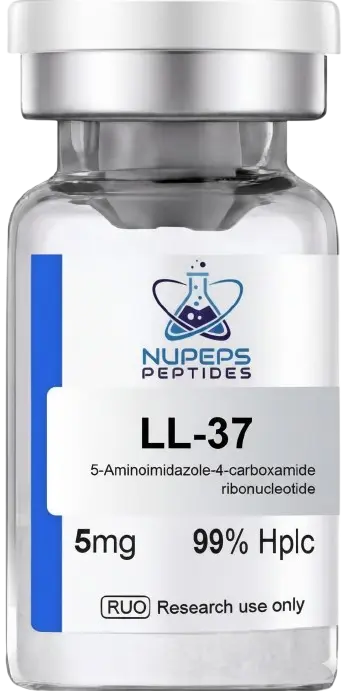 LL-37 Peptides 5mg Vial Case