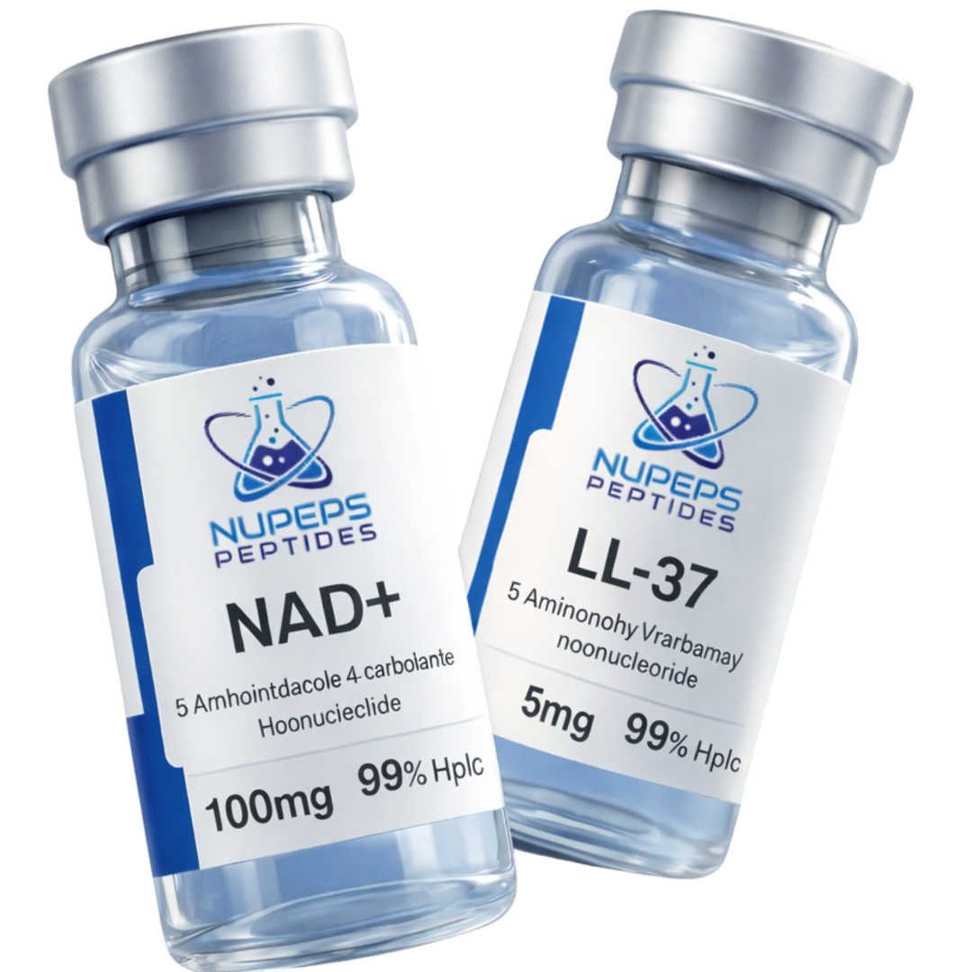 NAD+ and LL-37 peptide supplements