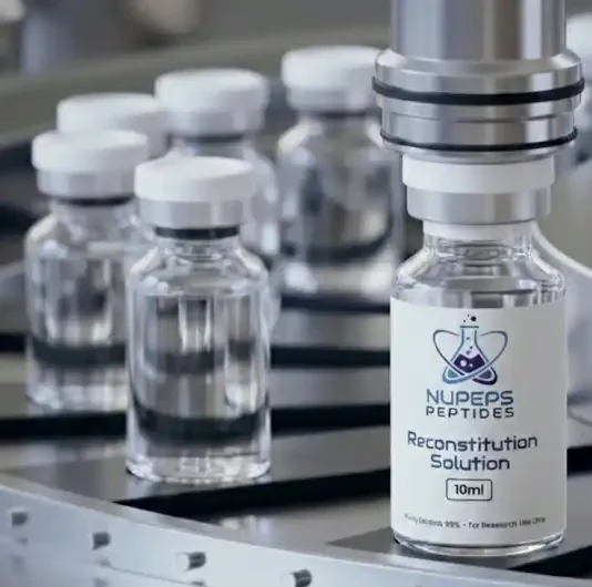 10ml Laboratory vials on assembly line